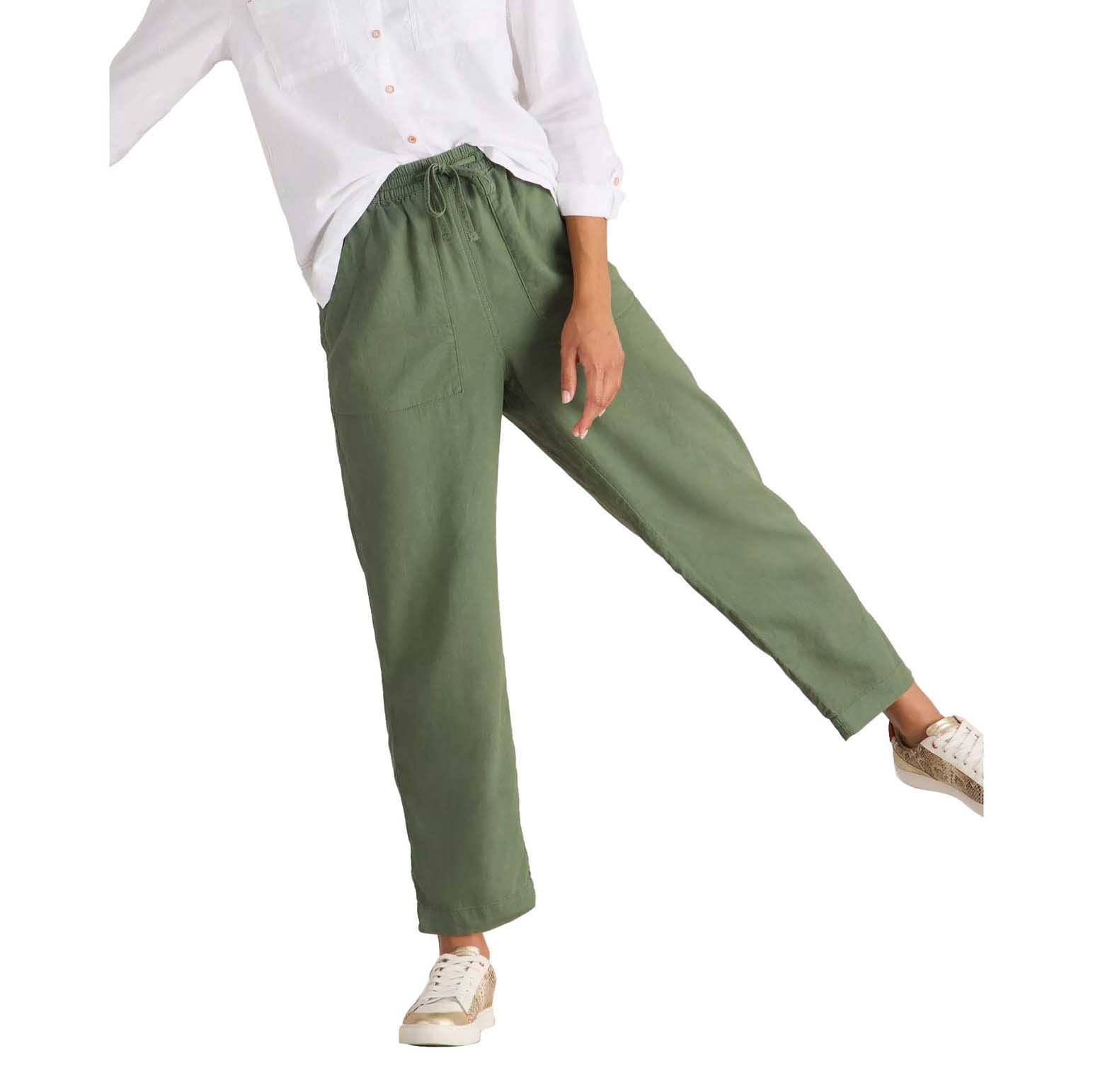 White Stuff Elle Linen Blend Trouser